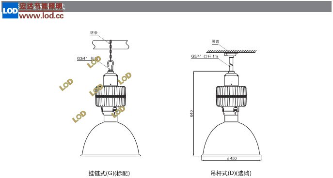 ZY8520高效節能頂燈